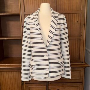Three Dots Knit Blazer, Size Large